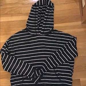 American Eagle Stripped Hoodie